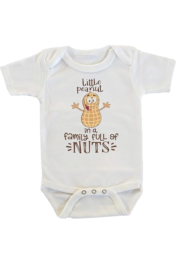 Little Peanut in a Family of Nuts Onesie/Bodysuit