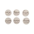 Little Pear Baby Milestone Discs, Baby Age Milestone Marker Keepsake ...