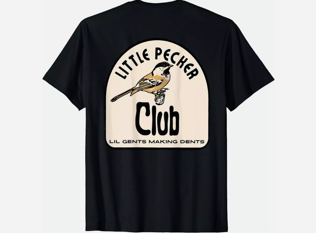 Little Pecker Club TShirt (ON BACK)