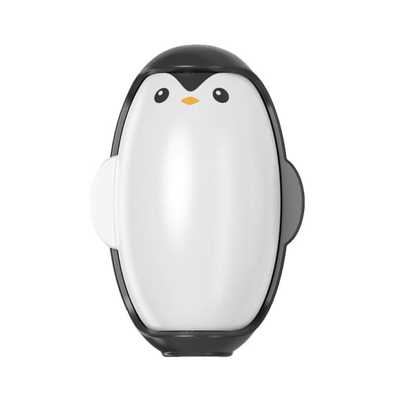 Little Penguin Hair Sticker 2 Pack Portable Pet Hair Remover Efficient Lint Roller Reusable Cleaning Tool for Clothes Sofa Car Seat Eco Friendly ABS Material