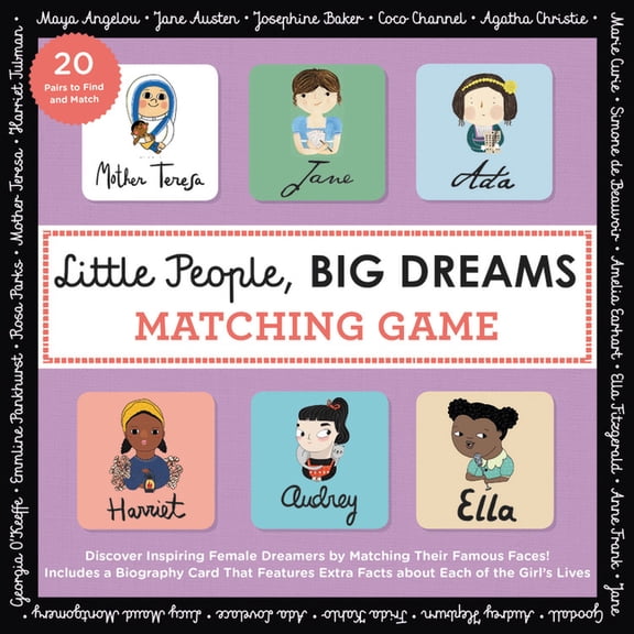 Little People, BIG DREAMS: Little People, BIG DREAMS Matching Game : Put Your Brain to the Test with All the Girls of the Little People, BIG DREAMS Series! (Series #25) (Kit)