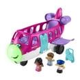 thumbnail interactive-video image 1 of Little People Barbie Toy Airplane with Lights Music and 3 Figures, Little Dream Plane, Toddler Toys, 1 of 8
