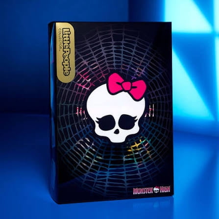 Little People COLLECTOR Monster High  Special Edition Set for Adults & Fans, 4 Figures in Display Package