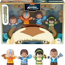 Little People Collector Avatar: The Last Airbender Special Edition Set for Adults & Fans, 4 Figures