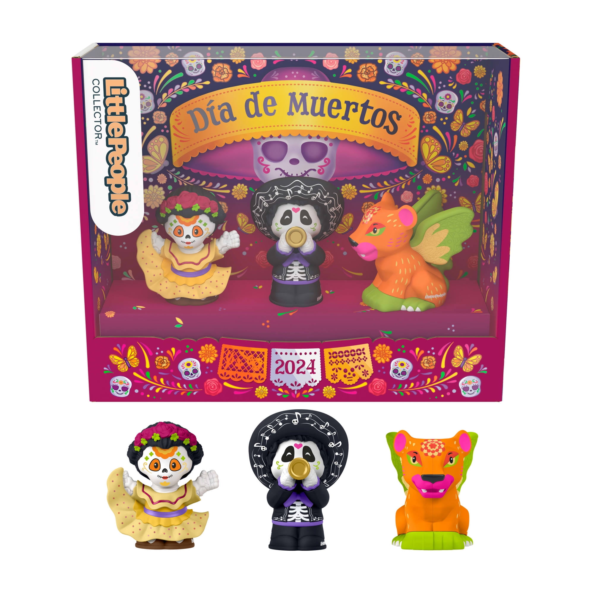 Día de Muertos Special Edition Set with Colorful Figures