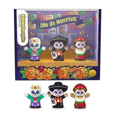 Little People Collector Día de Muertos Special Edition Set for Adults & Kids, 3 Figures