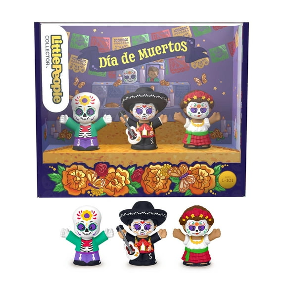 Little People Collector Día de Muertos Special Edition Set for Adults & Kids, 3 Figures