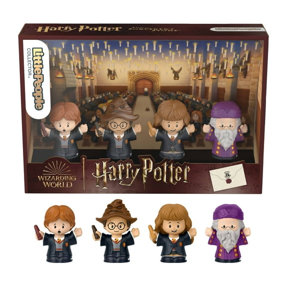 Little People Collector Harry Potter and the Sorcerers Stone Special Edition Set, 4 Figures