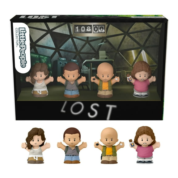 Little People Collector LOST TV Show Special Edition Set for Adults & Fans, 4 Figures