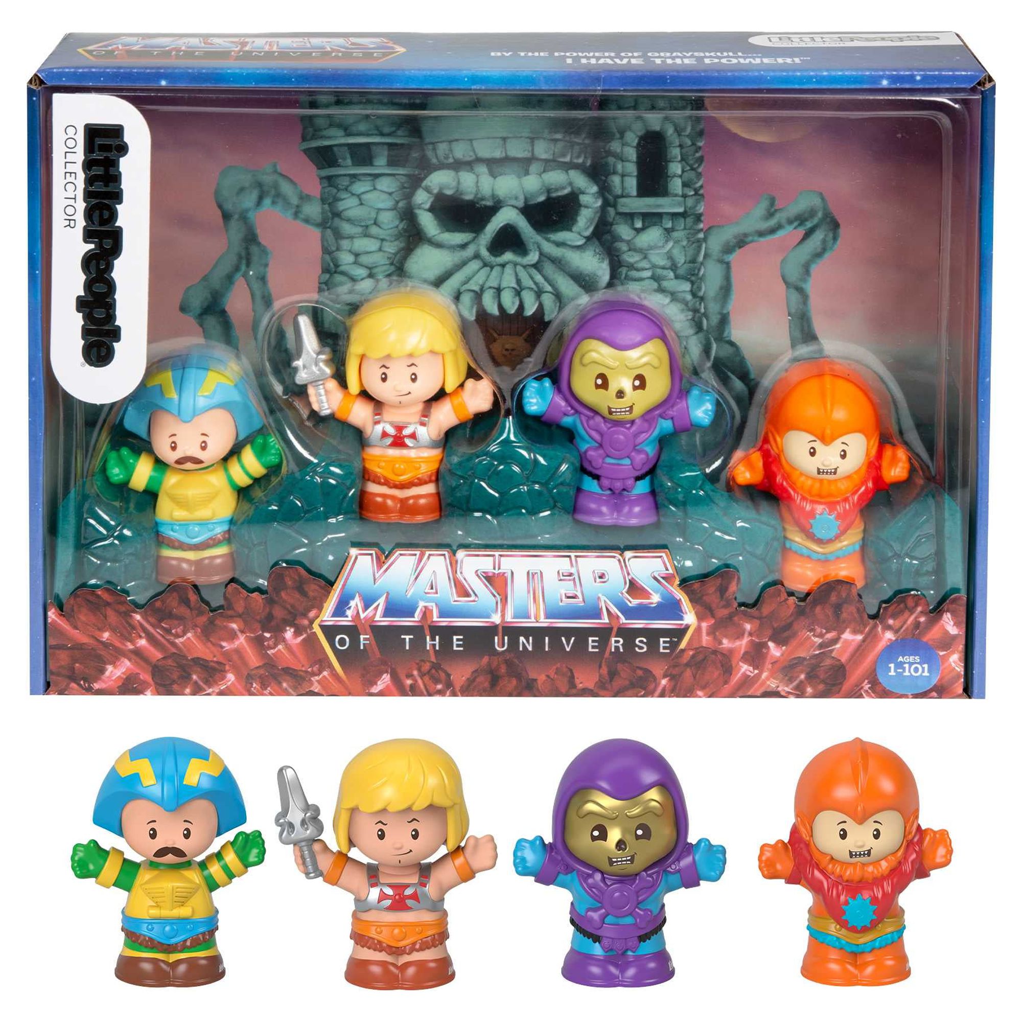 Little People Collector Masters of the Universe Special Edition Set for Adults & Fans, 4 Figures - image 1 of 5