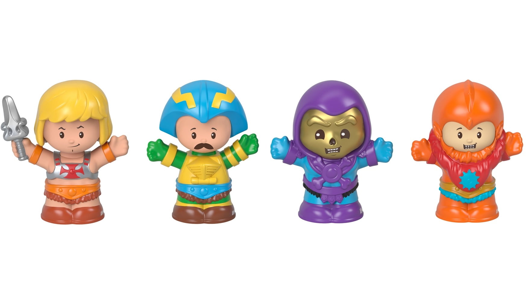 Masters of the Universe Little People Collector Set with 4 Figures