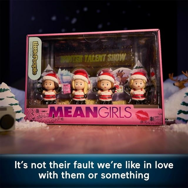 Little People Collector Mean's Girls Movie Special Edition Holiday Set