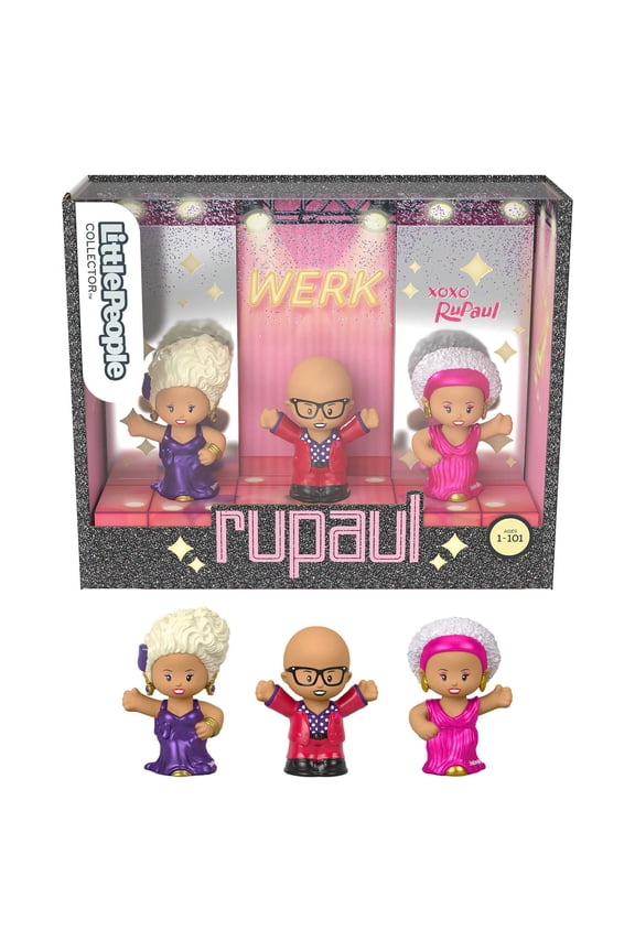 Rupaul Special Edition Figure Set for Adults & Fans, 3 Figurines