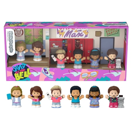 Little People Collector Saved by the Bell Special Edition Set for Adults & Fans, 6 Figures