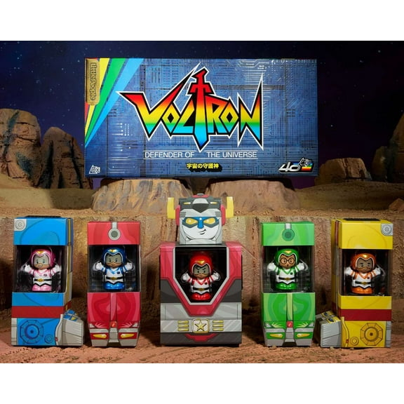 Little People Collector Series Voltron 40th Anniversary Gold Label Set Figure 4-Pack [Allura, Keith, Lance, Hunk & Pidge ]