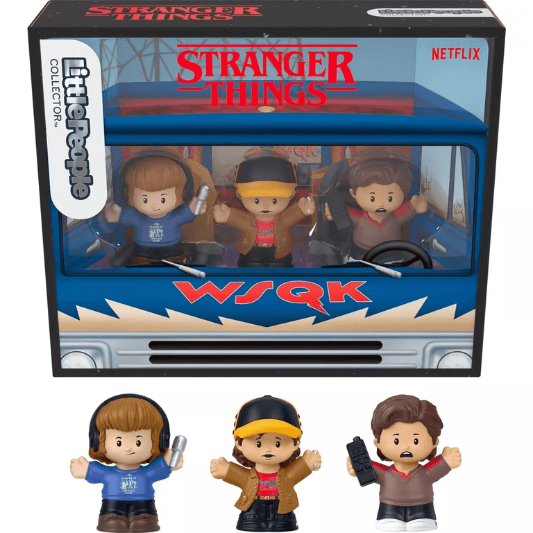 Mattel, Little People Collector Stranger Things, 3pk, Multicolor