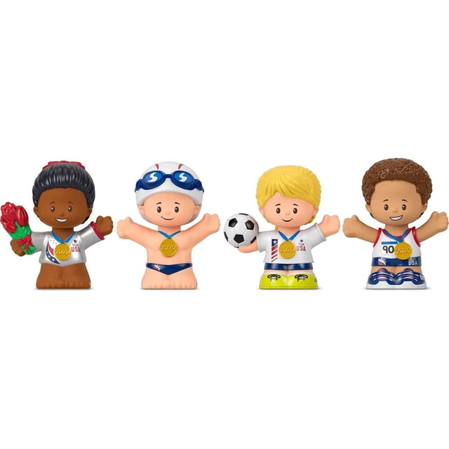Little People Collector Team USA Classic Figure Gift Set - Walmart ...