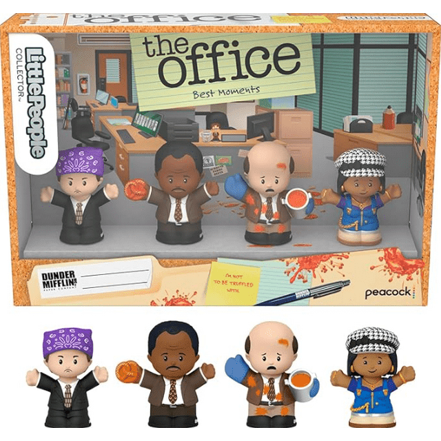 Little People Collector The Office Best Moments from US TV Show Special Edition - 4 Figures