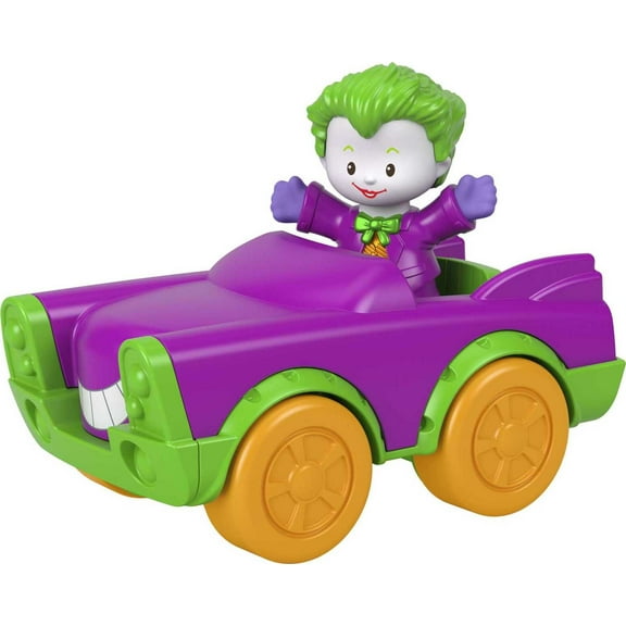 Little People DC Super Friends The Joker Figure & Jokermobile
