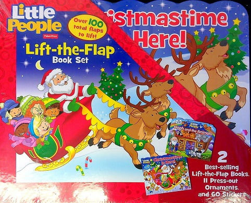 Little People Lift-the-Flap Book Set (2 Book Boxed Set) - Walmart.com