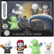 Little People Nightmare Before Christmas Glow In The Dark Figure Set, 4 Count