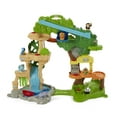 thumbnail image 1 of Little People Share & Care Safari Interactive Lights & Sounds Playset, 1 of 9