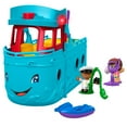 thumbnail image 1 of Little People Travel Together Friend Ship Vehicle Playset with Captain Beau & Mia Figures, 1 of 8