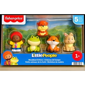 Little People Woodland Creature Set 5 Character Animal Figure Pack