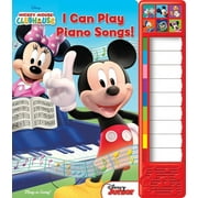 ERIN ROSE WAGE; DISNEY STORYBOOK ART TEAM Little Piano Book Disney Junior Mickey Mouse Clubhouse: I Can Play Piano Songs! Sound Book, (Paperback)