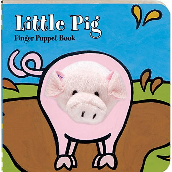 Pre-Owned Little Pig: Finger Puppet Book: (Finger Puppet Book for Toddlers and Babies, Baby Books for First Year, Animal Finger Puppets) (Hardcover) 145210817X 9781452108179
