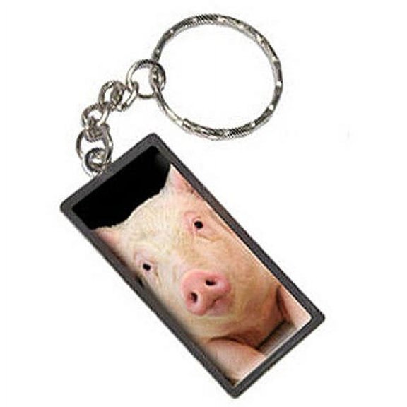 Little Pig Piggy Keychain Key Chain Ring