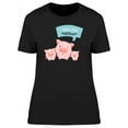 thumbnail image 1 of Little Pigs Says I Love U Mother T-Shirt Women -Image by Shutterstock, Female Medium, 1 of 2