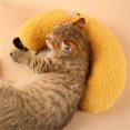 thumbnail image 1 of Little Pillow For Cats, Ultra Soft Pet Calming Toy Half Donut Cuddler Cat Cute Cozy Pillow Machine Washable, 1 of 5
