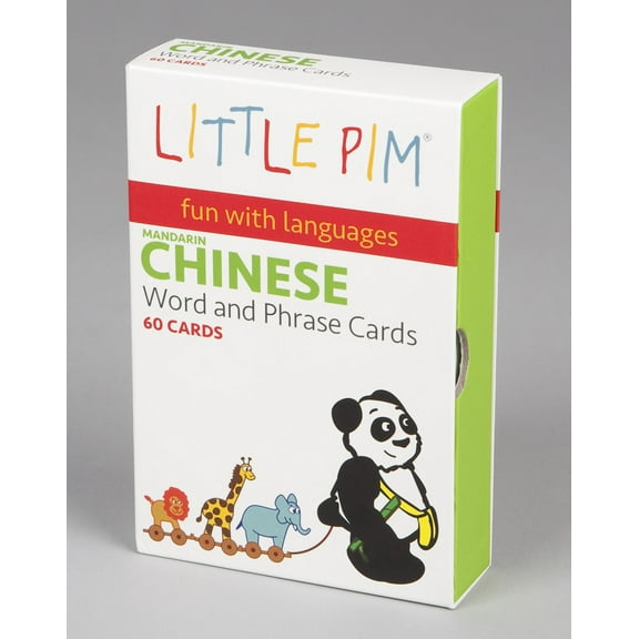 Little Pim Chinese Word and Phrase Cards (Little Pim Fun With Languages) (Mandingo and English Edition)