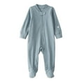 thumbnail image 1 of Little Planet by Carter's Baby Neutral Organic Long Sleeve Zip Up Sleep 'N Play (Newborn-9 Month), 1 of 3