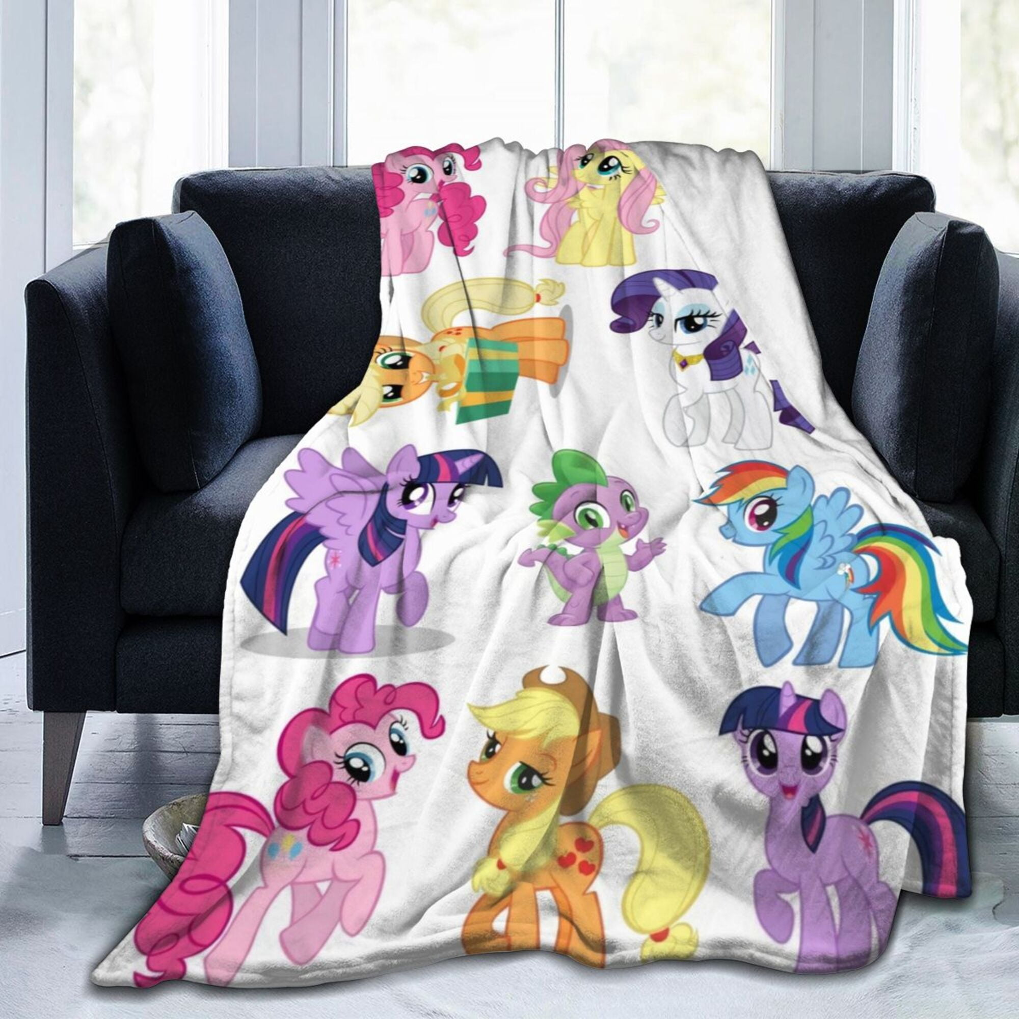 Northwest My Little Pony Überwurfdecke - 117x152cm Seidig Weich You Grow Girl