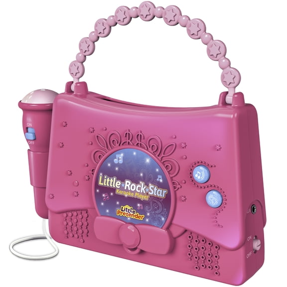 Little Pretender Toddler Portable Karaoke Machine Microphone for Singing and Entertainment