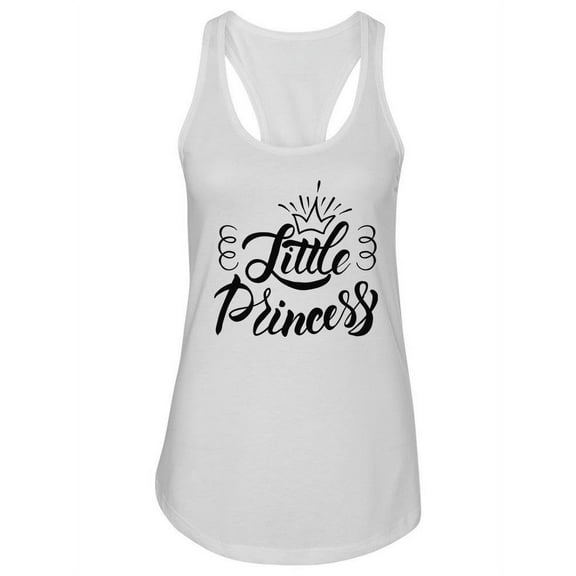 Little Princess Calligraphy Tank Women -Image by Shutterstock, Female x-Small