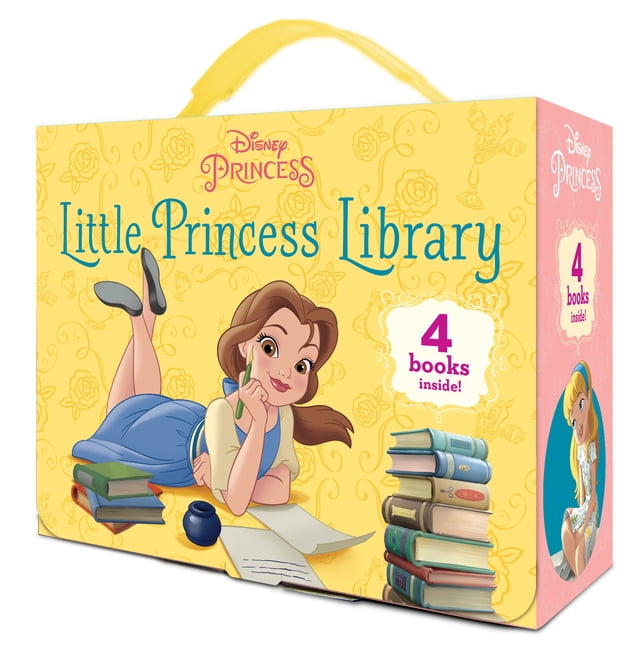 Little Princess Library (Disney Princess): Disney Cinderella; Disney the Little Mermaid; Disney Moana; Disney Beauty & t, (Paperback)