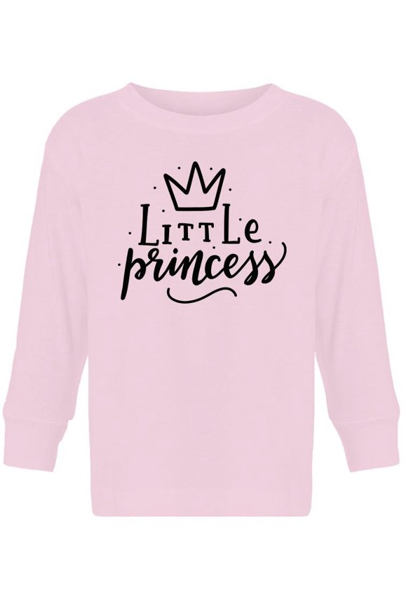 Little Princess Slogan Design Long Sleeve Toddler's -Image by Shutterstock