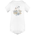 thumbnail image 1 of Little Rabbit And Flowers Bodysuit Infant -Image by Shutterstock,  24 Months, 1 of 2