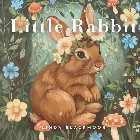 Wildlife in Bloom Little Rabbit: Educational Children's Picture Book About Rabbits Filled With Real Photos, Art, & Rabbit Facts, (Paperback)