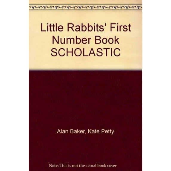 Pre-Owned Little Rabbits' First Number Book SCHOLASTIC Paperback