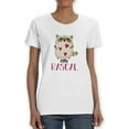 thumbnail image 1 of Little Raccoon Pascal T-Shirt Women -Smartprints Designs, Female 4X-Large, 1 of 4