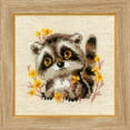 thumbnail image 1 of Little Raccoon R1754 Counted Cross Stitch Kit, 1 of 3