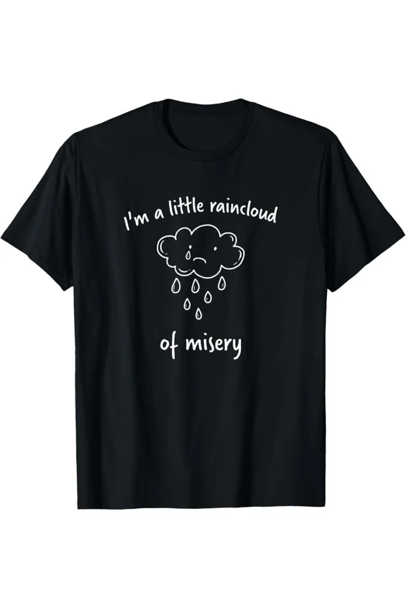 Little Raincloud Of Misery Emo Goth Dark Unisex T-Shirt ,up to size 5XL