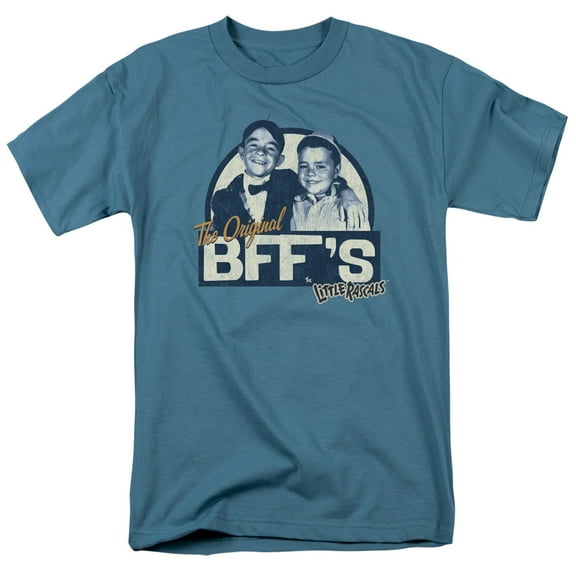 Little Rascals Original Bffs Adult 18/1 T-Shirt Slate