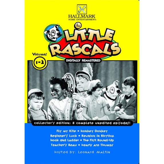Pre-Owned Little Rascals Volume 1 & 2 (Full Frame, Collector's Edition)