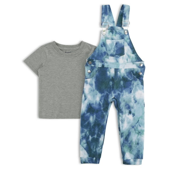 Little Rebels Toddler Boys 2Pc Overall Set, Sizes 2T-3T