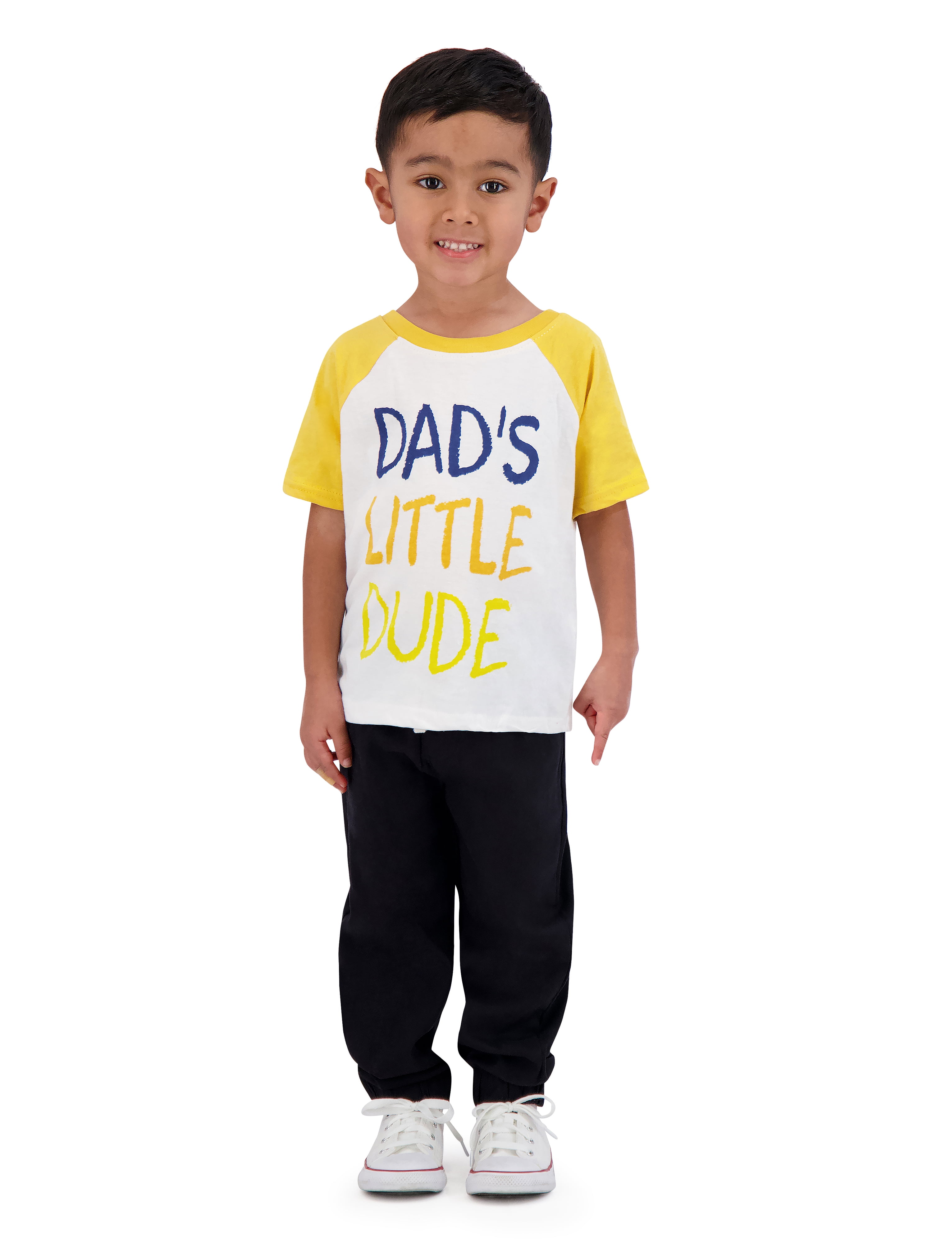 Little Rebels Toddler Boys Tee, Joggers and Jacket Set, 3-Piece, Sizes 2T-4T
